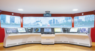 360°全视景航海操纵模拟器